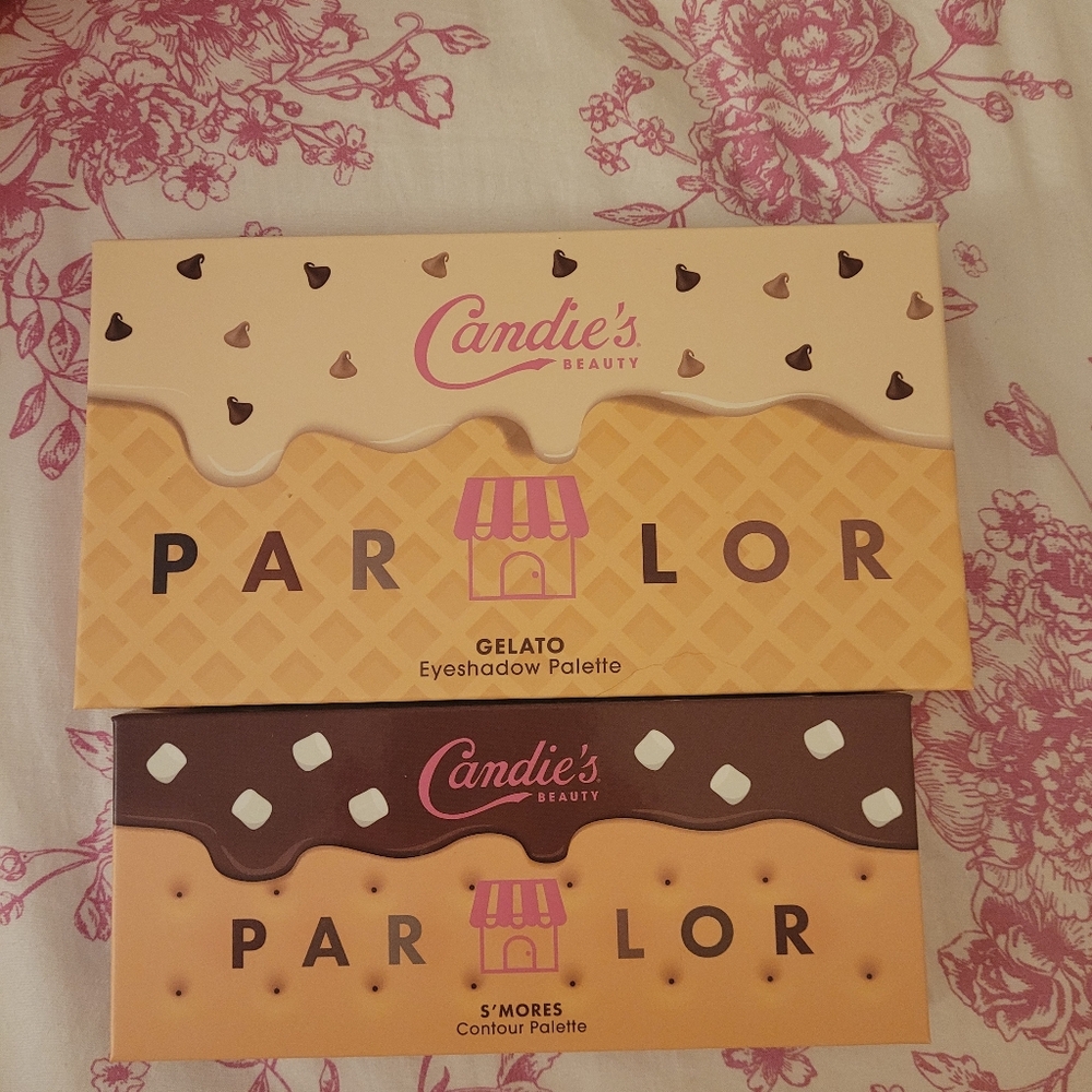 Candie's Gelato Eyeshadow Palette And S'mores Contour Palette